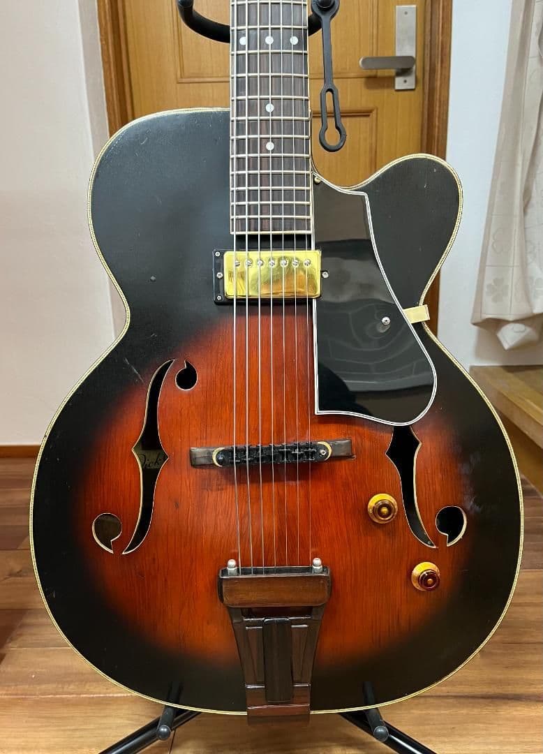 超貴重！貫禄のジャパンヴィンテージ！全音製ピックギター再生 7弦フルアコ