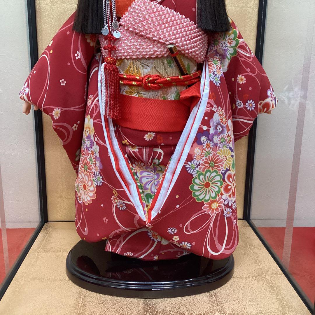 市松人形　10号サイズ　ケース付き