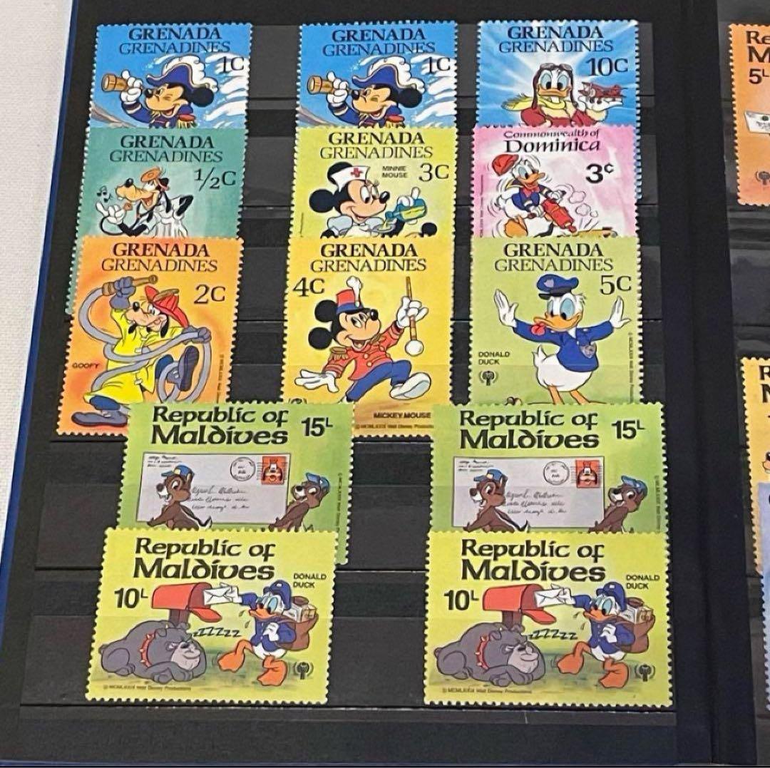 切手　外国　1冊291枚まとめ売り　切手コレクションアルバム