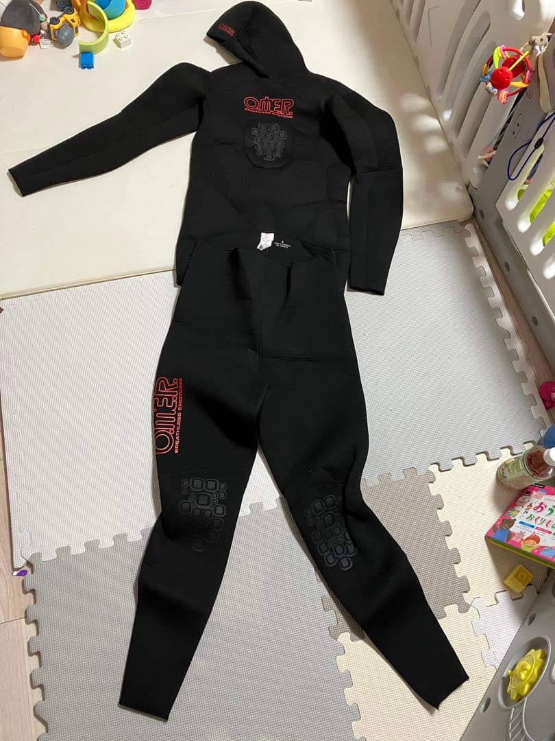 ウエットスーツ　魚突き　手銛