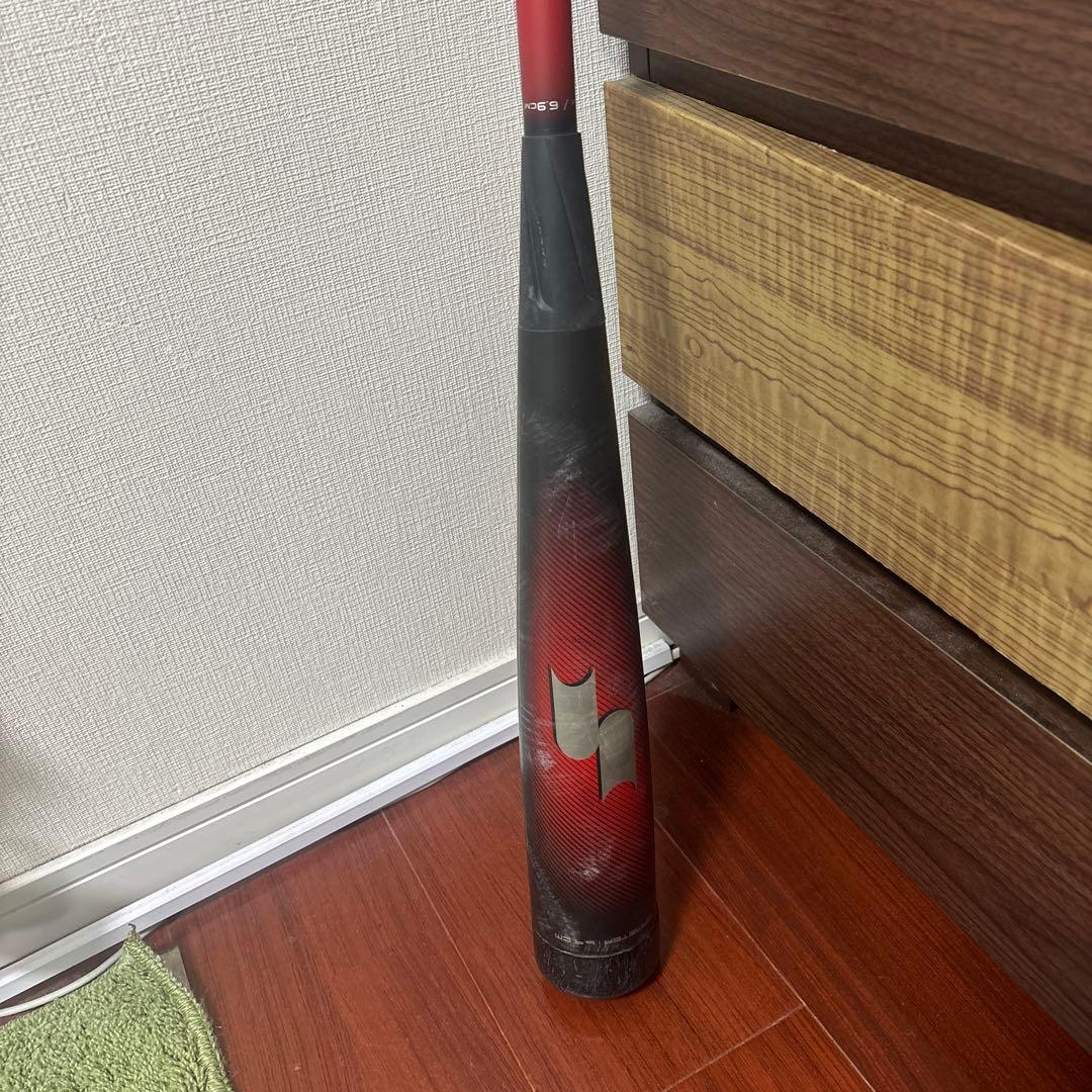 MM23 軟式バット 赤黒　85cm masa