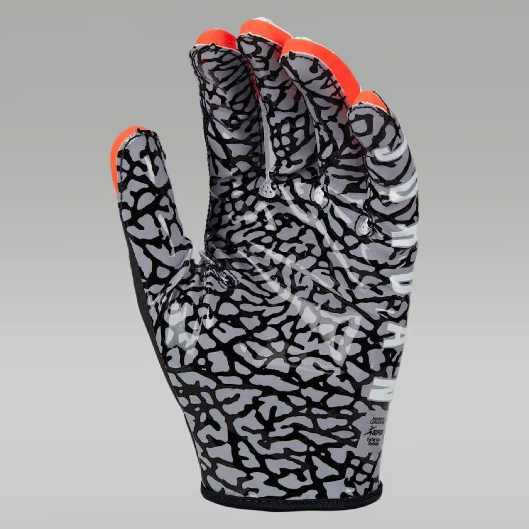 【新品】 アメフト Jordan Jet 7.0 グローブ Infared　S