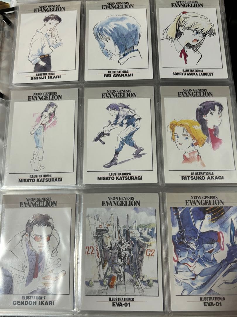 新世紀エヴァンゲリオン カードダスマスターズ 初版 第参集 コンプリート