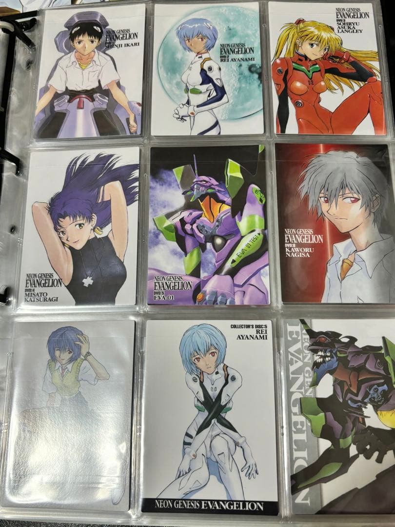 新世紀エヴァンゲリオン カードダスマスターズ 初版 第参集 コンプリート
