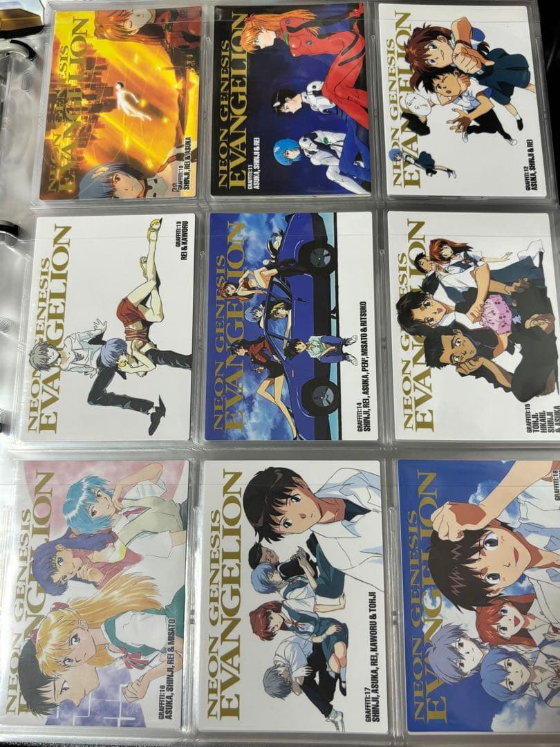 新世紀エヴァンゲリオン カードダスマスターズ 初版 第参集 コンプリート