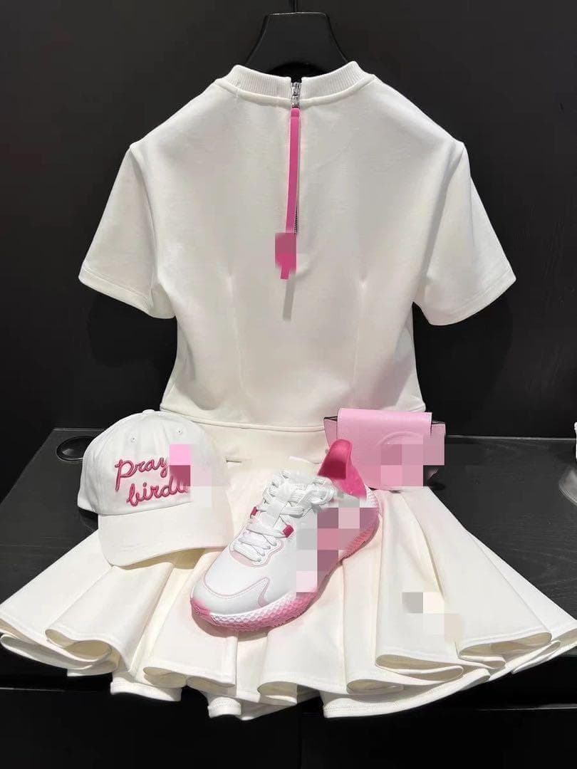 新品●ラスト１点　ジーフォアゴルフセットアップ・半袖＆スカート 2点セット