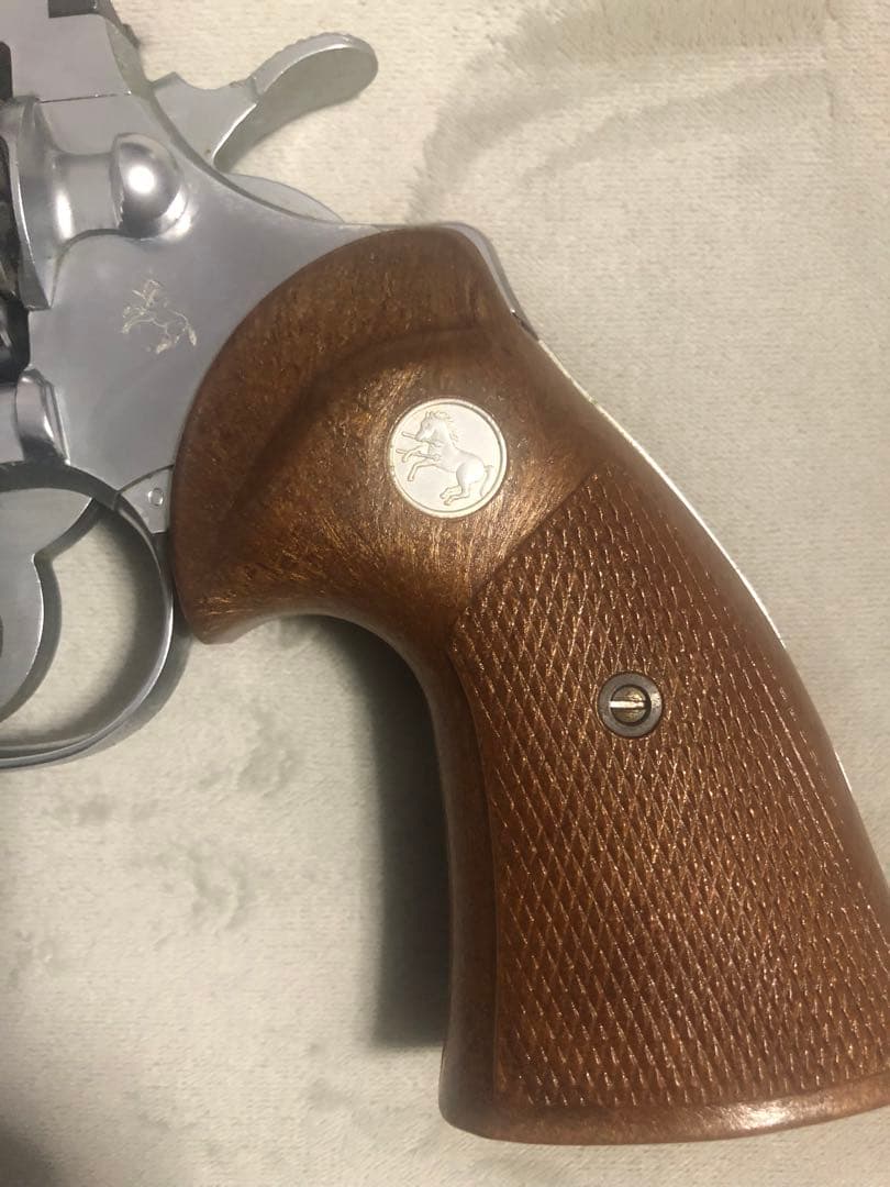 パイソン357 マグナム　ガスガン　ステンレス製　JASG 日本製　コクサイ