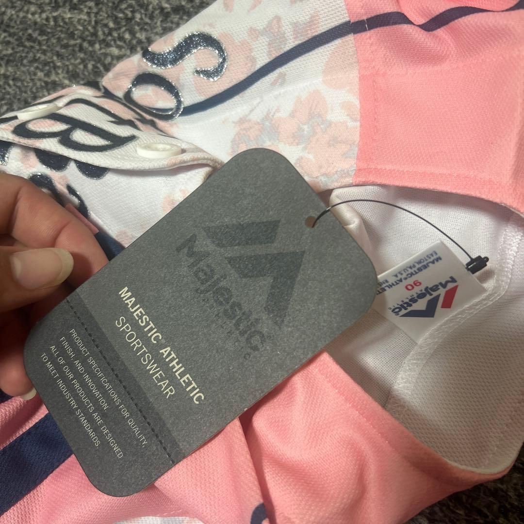 ソフトバンクホークス ユニフォーム 桜柄　90