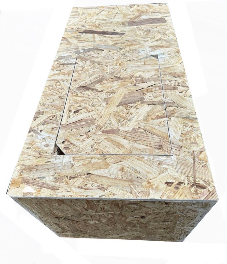 隠れ家付き　爬虫類ケージ