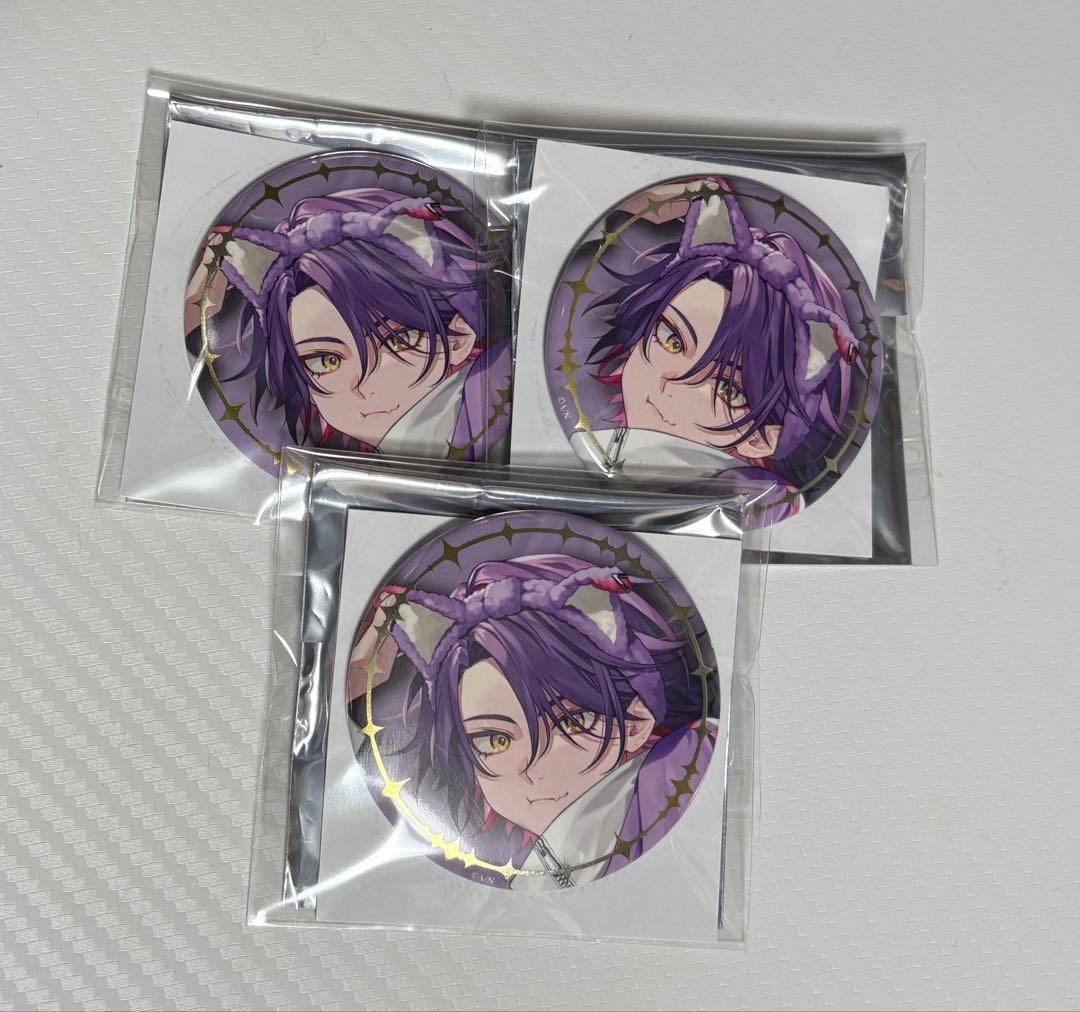 渡会雲雀　VOLTACTION 　缶バッジ　Pajama Party!