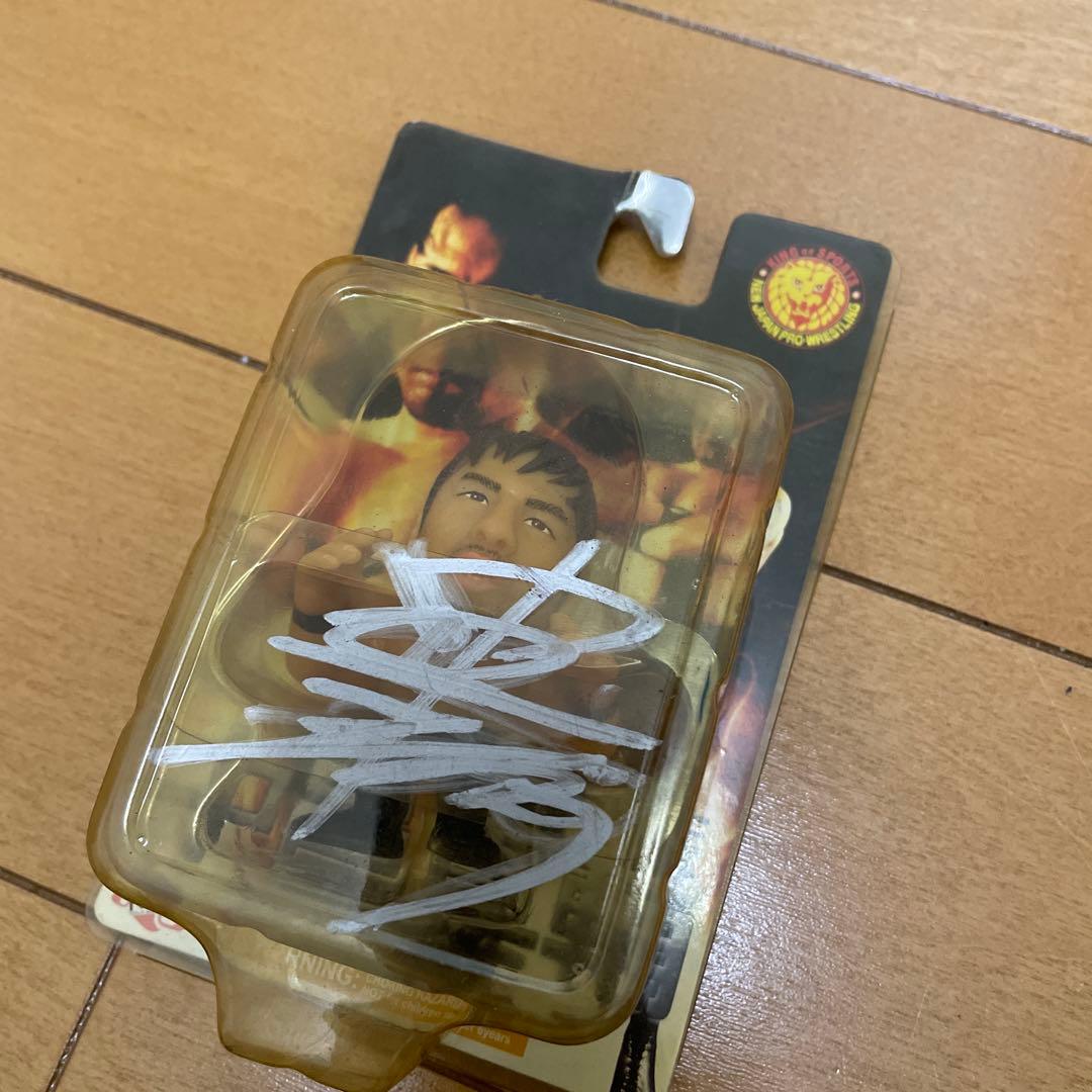 中邑真輔 フィギュア 直筆サイン入り