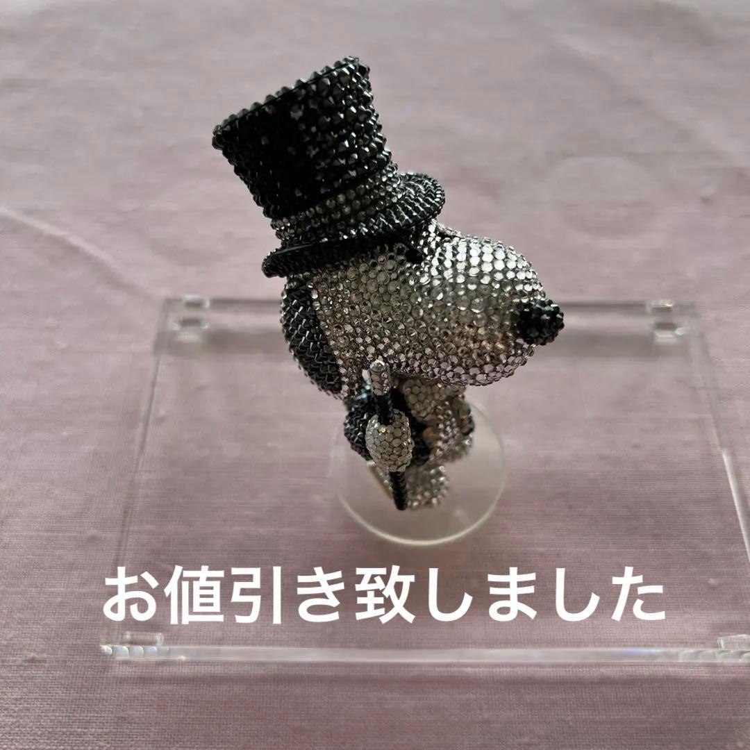 スヌーピーフィギュア　全身スワロフスキー