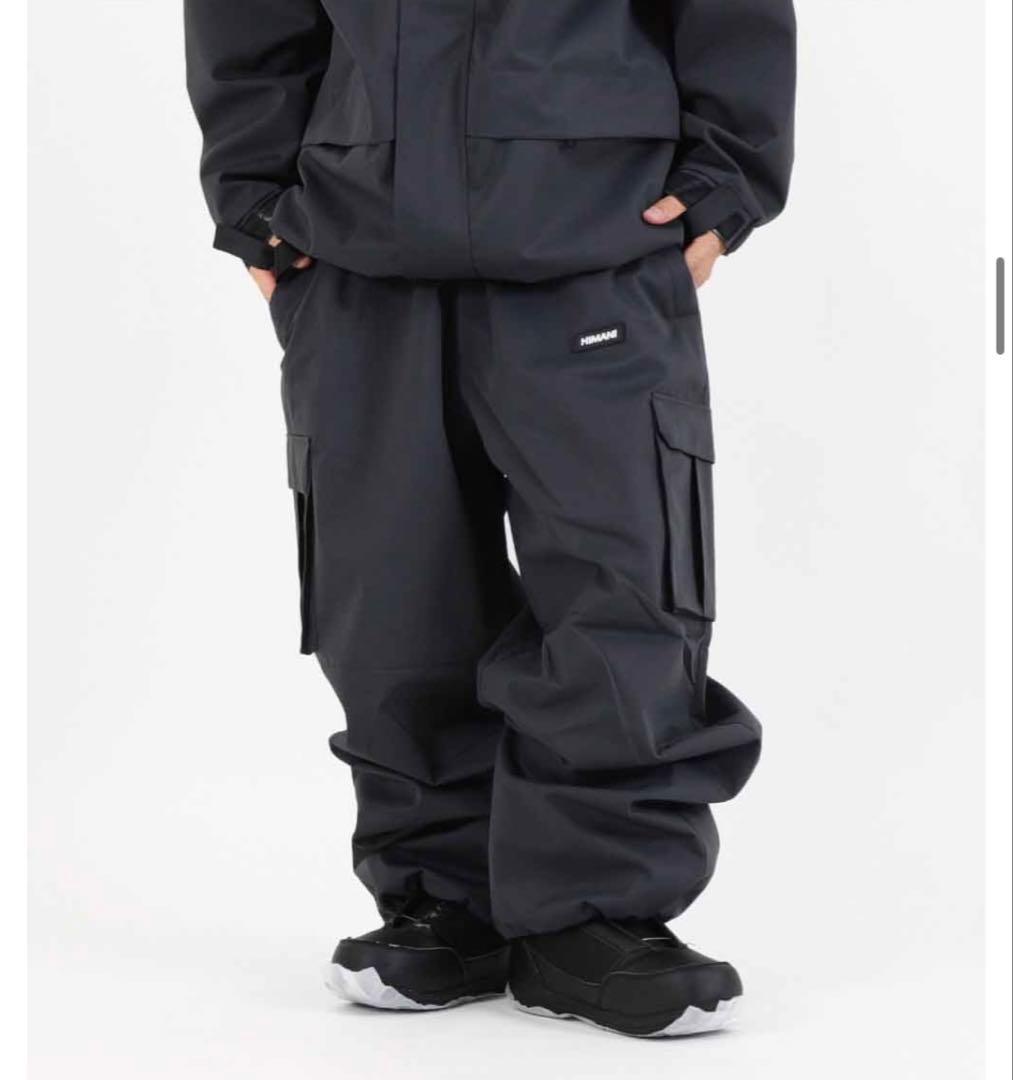 ハイマスマニア　カーゴパンツ　Mサイズ ブラック