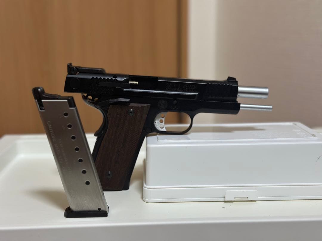 最安値‼️ KSC S&W M945 ガスブロ　動作確認済み　本体未使用品！！