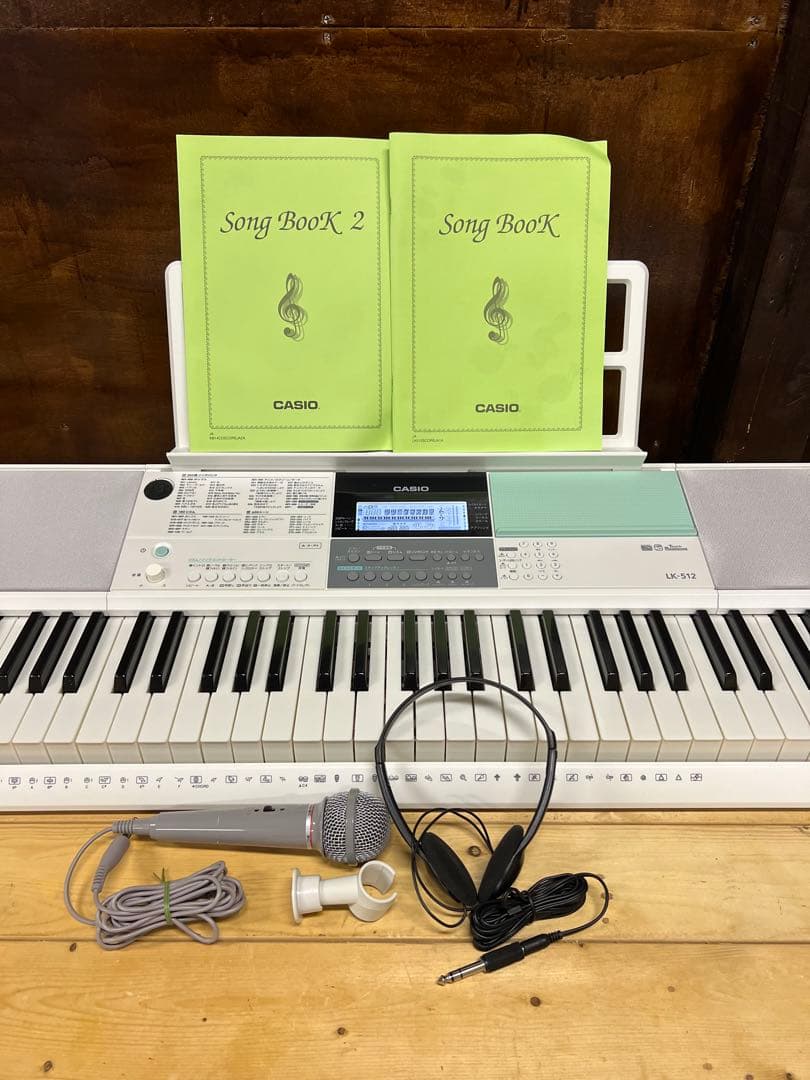 CASIO カシオ 光ナビゲーション キーボード LK-512 2020年製