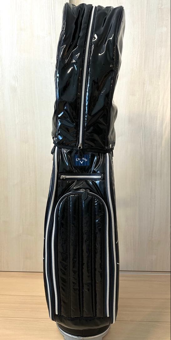 中古美品｜キャロウェイ｜エナメルキャディバック8型レディース／シューズポケット有