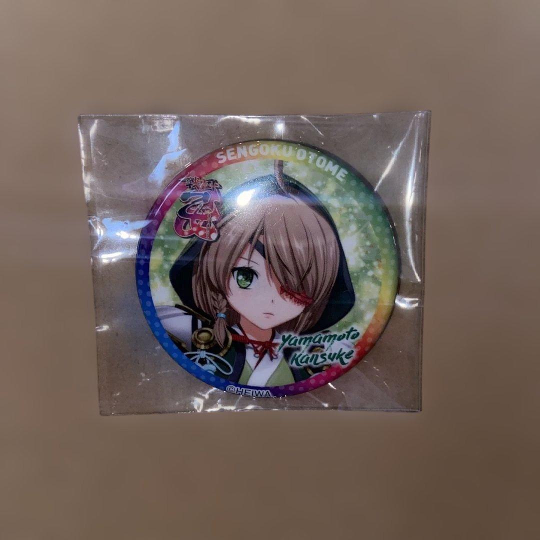 戦国乙女　カンスケ　アクリルキーホルダー　非売品缶バッジ　スマホショルダーポーチ