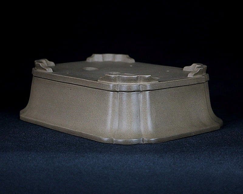 長方烏泥鉢 多肉植物鉢 紫砂鉢 盆栽鉢 植木鉢 小品盆栽鉢 大品盆栽鉢