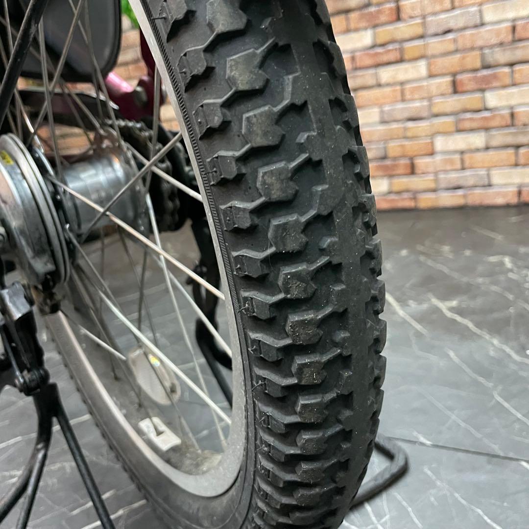 【97】電動自転車 YAMAHA PAS Kiss ピンク 20インチ