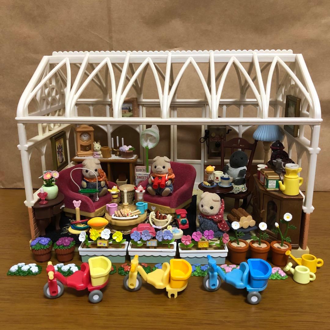 シルバニアファミリーガーデン 家具 小物まとめ売りセット
