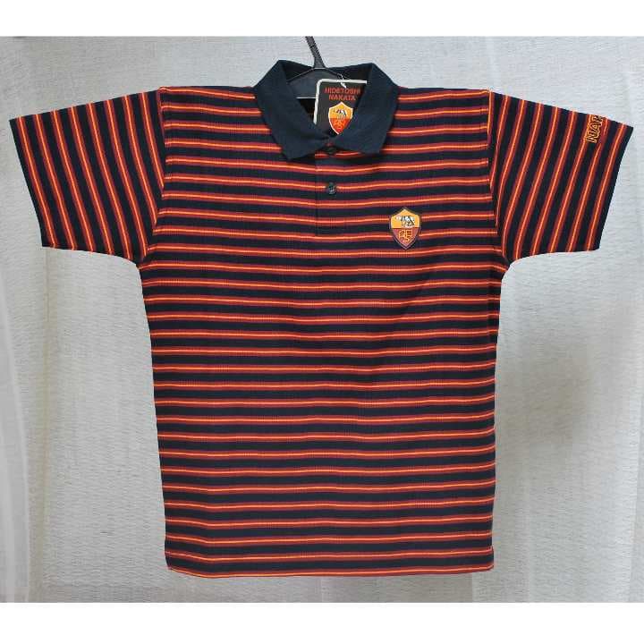 中田英寿/ASローマ公式/NAKATA刺繍入/紙タグ付未使用/2000年頃伊