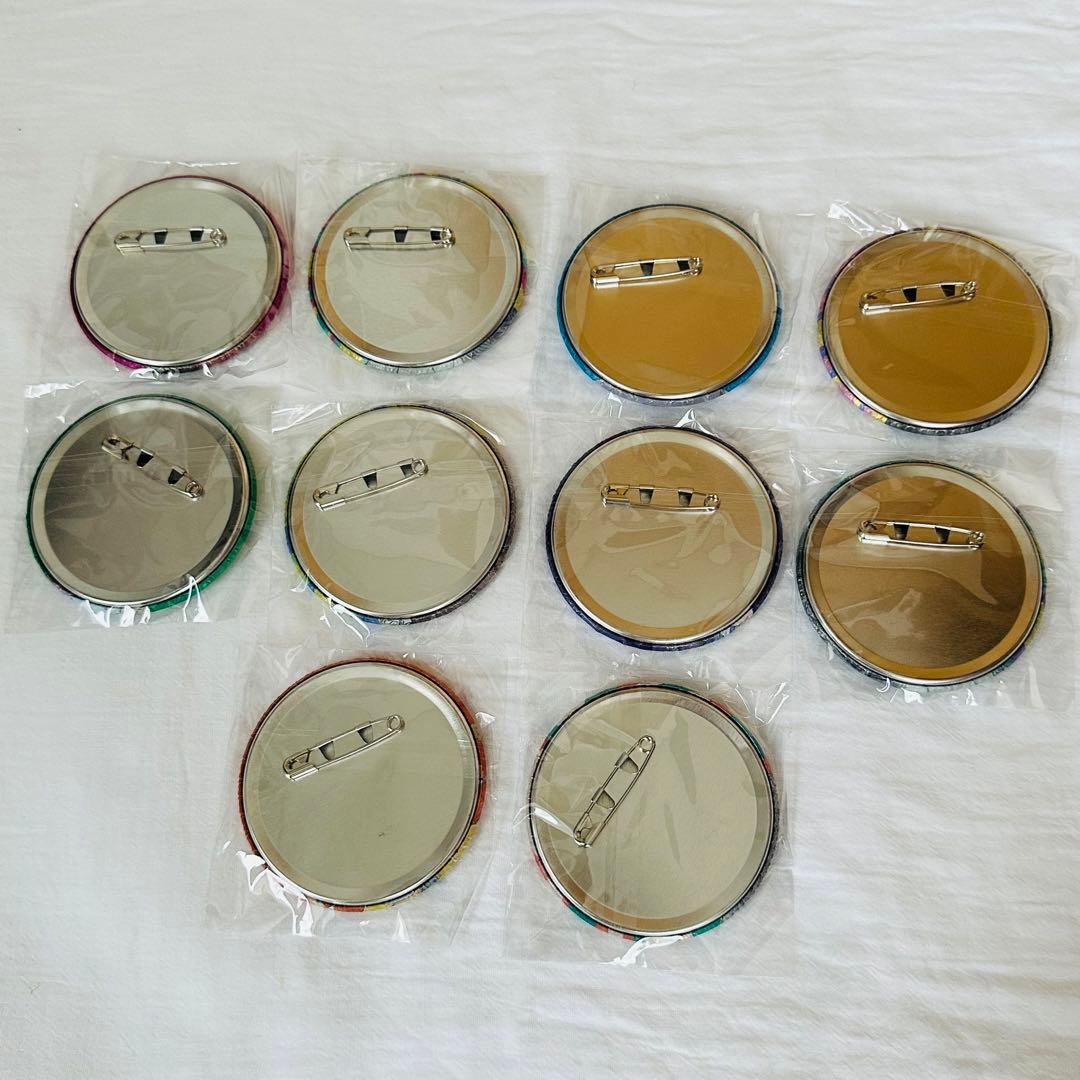 モブサイコ100 塩中文化祭 モブ 影山茂夫 ホログラム缶バッジ