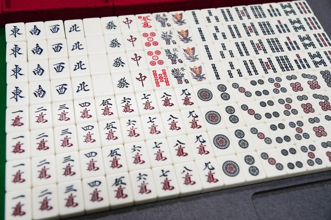 ミズノ丸一 背黒麻雀牌