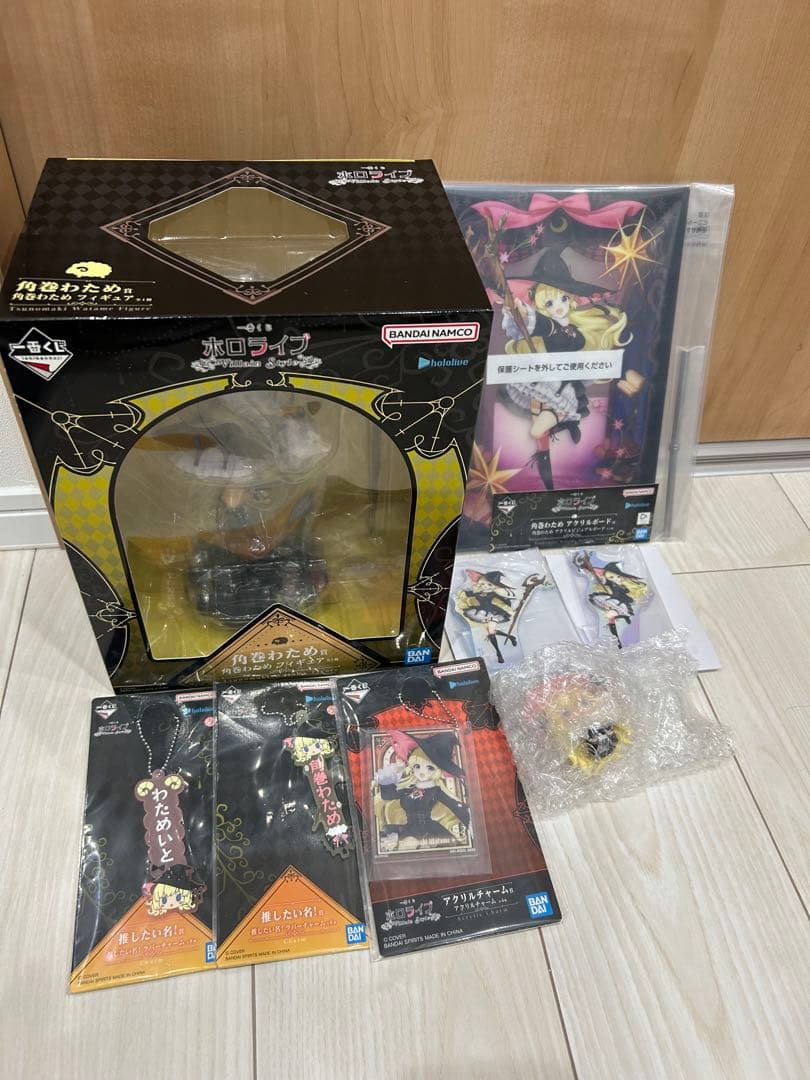 一番くじ ホロライブ ～Villain Style～ 角巻わためセミコンプ8点