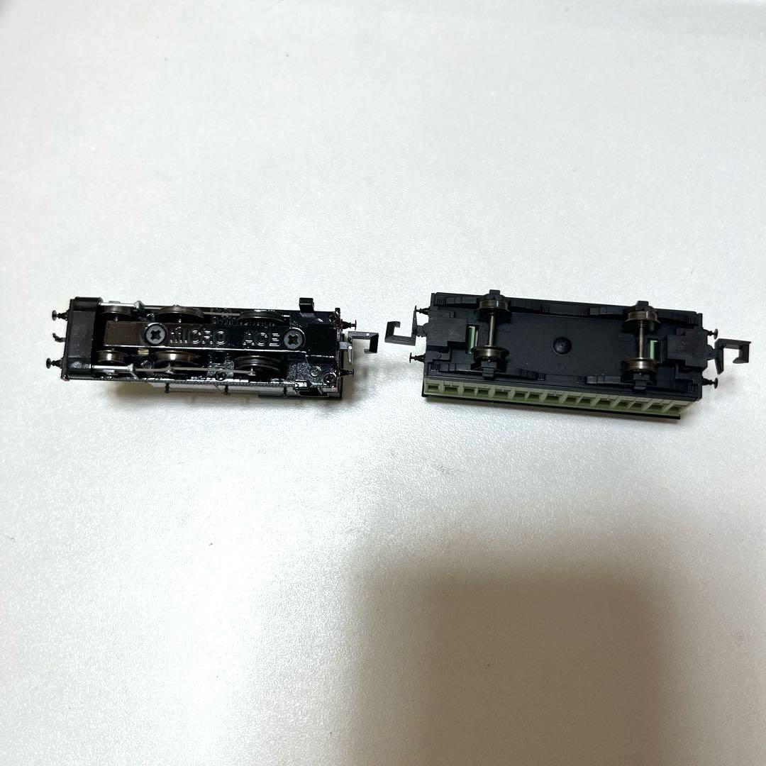 マイクロエース A0273 A0274 1号機関車 保存車と客車3両　希少未使用