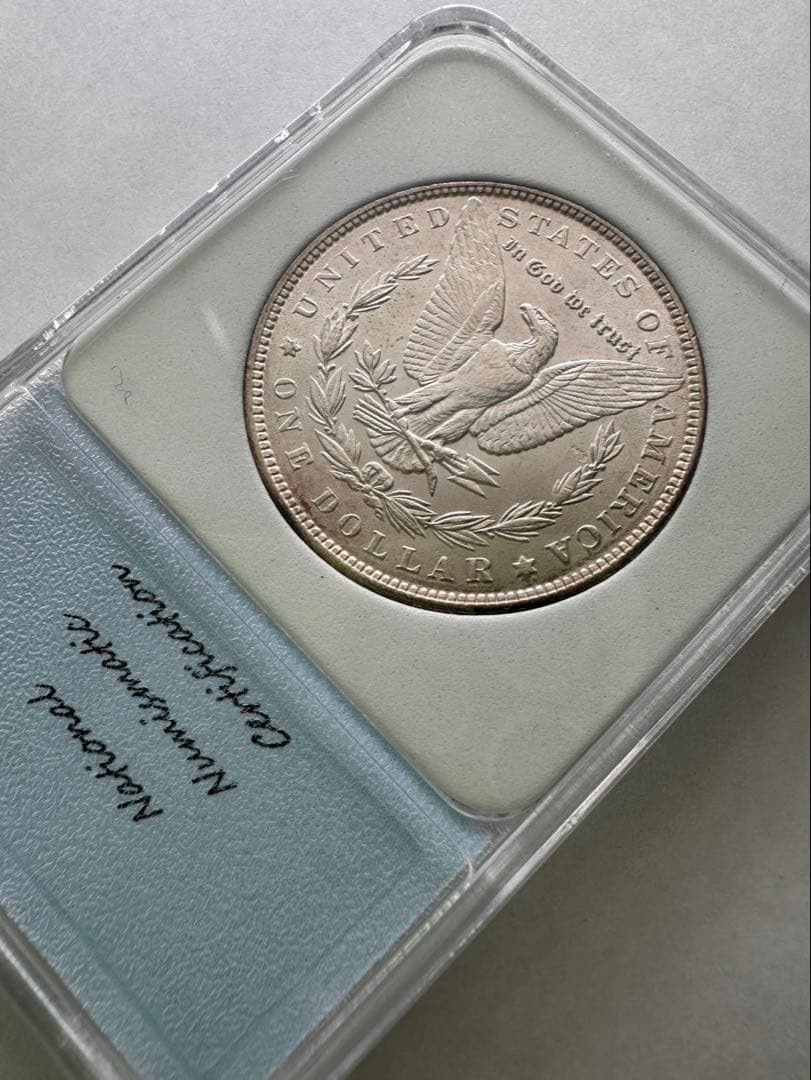 MS67 高鑑定 1886年 モルガンダラー 銀貨 1ドル 鑑定済 米国銀