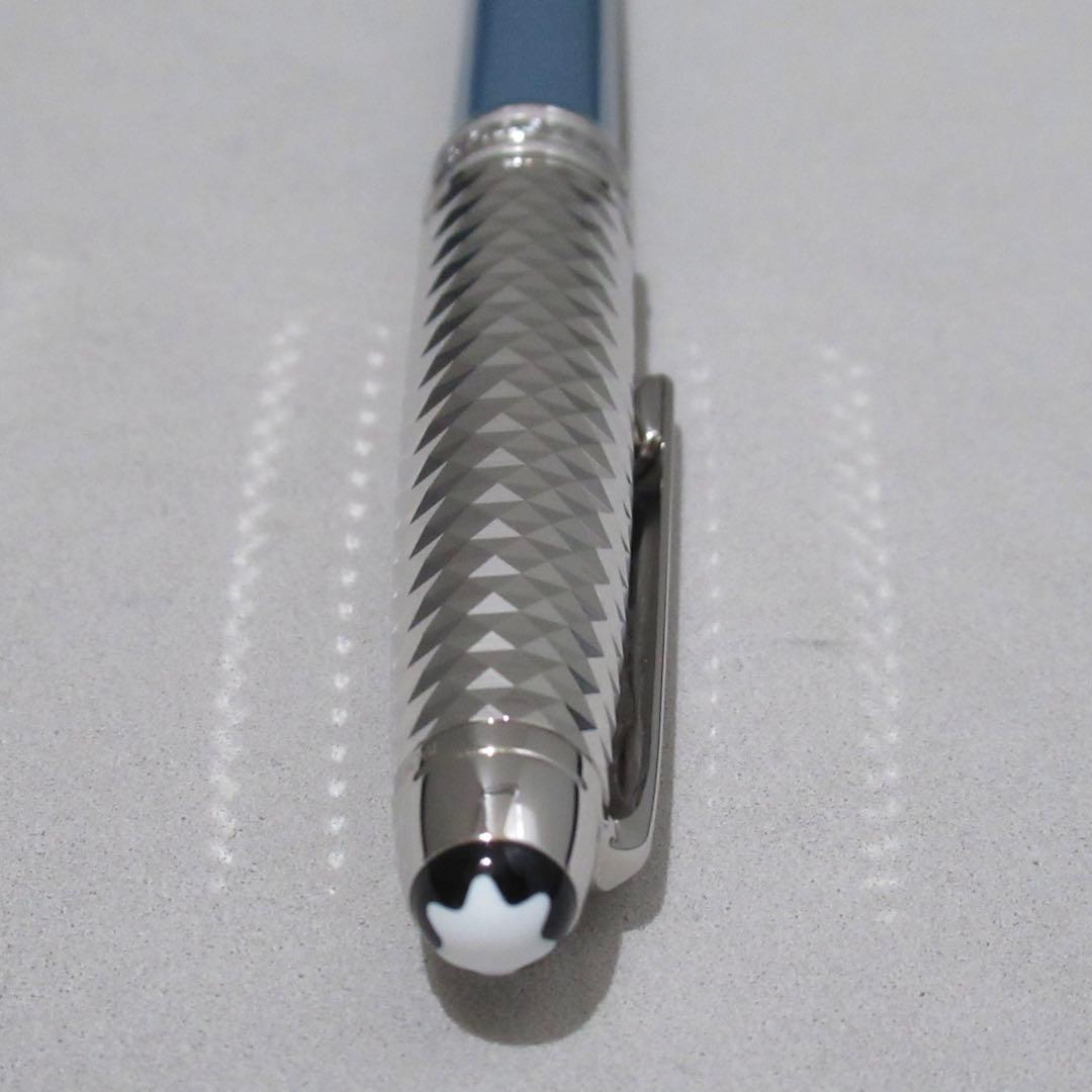 モンブラン ボールペン 164 グレイシャー ドゥエ ブルーグレー 129405