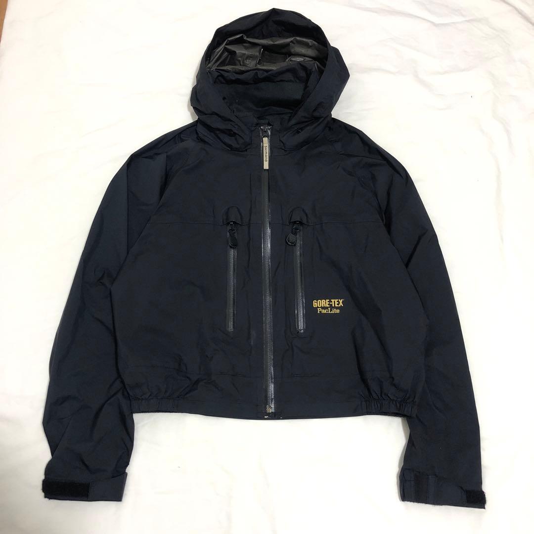 SHIMANO GORE-TEX PacLite ブラック Mサイズ 短丈