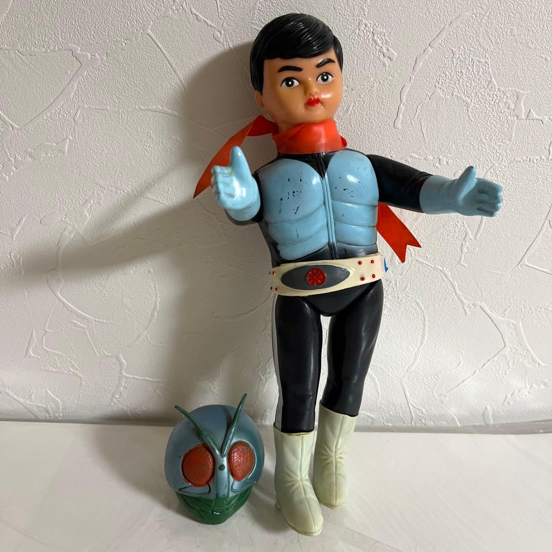 ⚠️超激レア・当時物　仮面ライダー　旧バンダイ　石森プロ　スタンダードサイズ