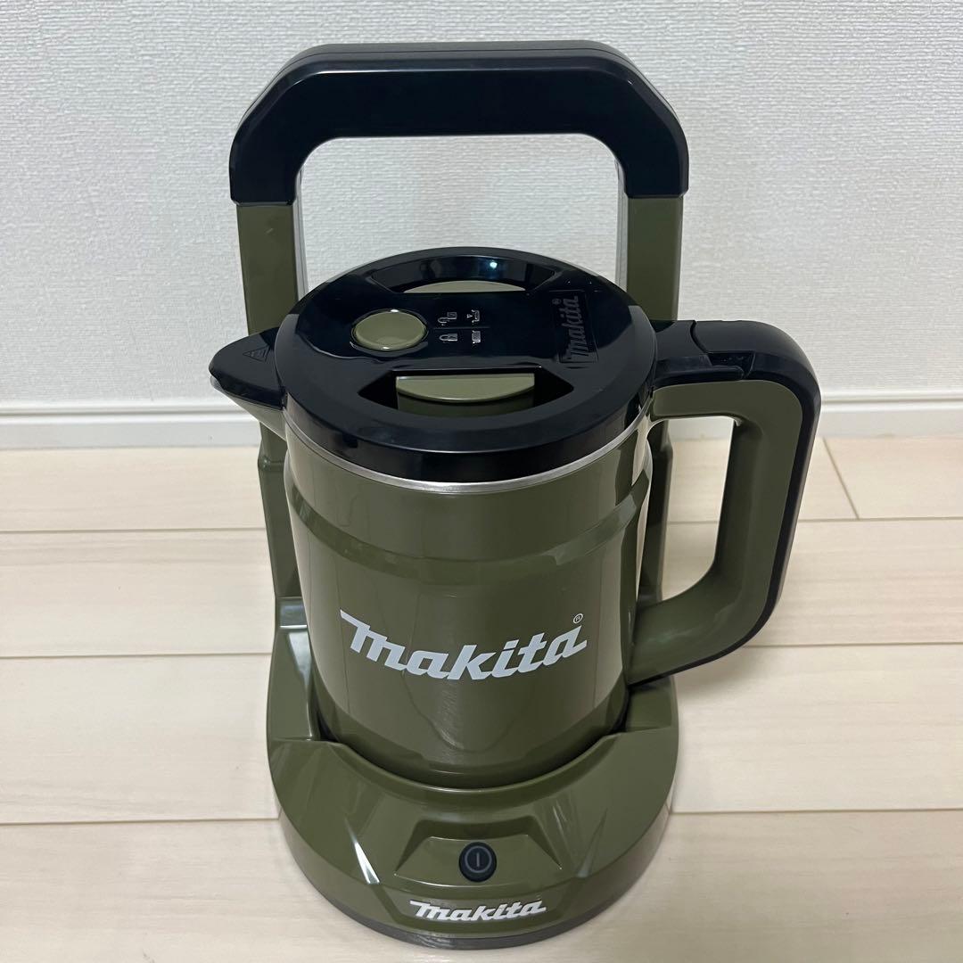 Makita 充電式ケトル　オリーブグリーン　KT001G