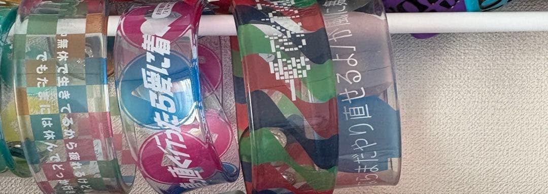 クリープハイプ ラバーバンド クリアバングル