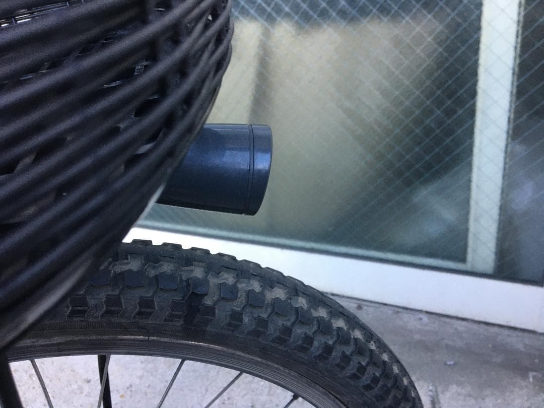 地域限定送料無料　ビッケ　子供乗せ　12,3AH　黒系　神戸市　電動自転車