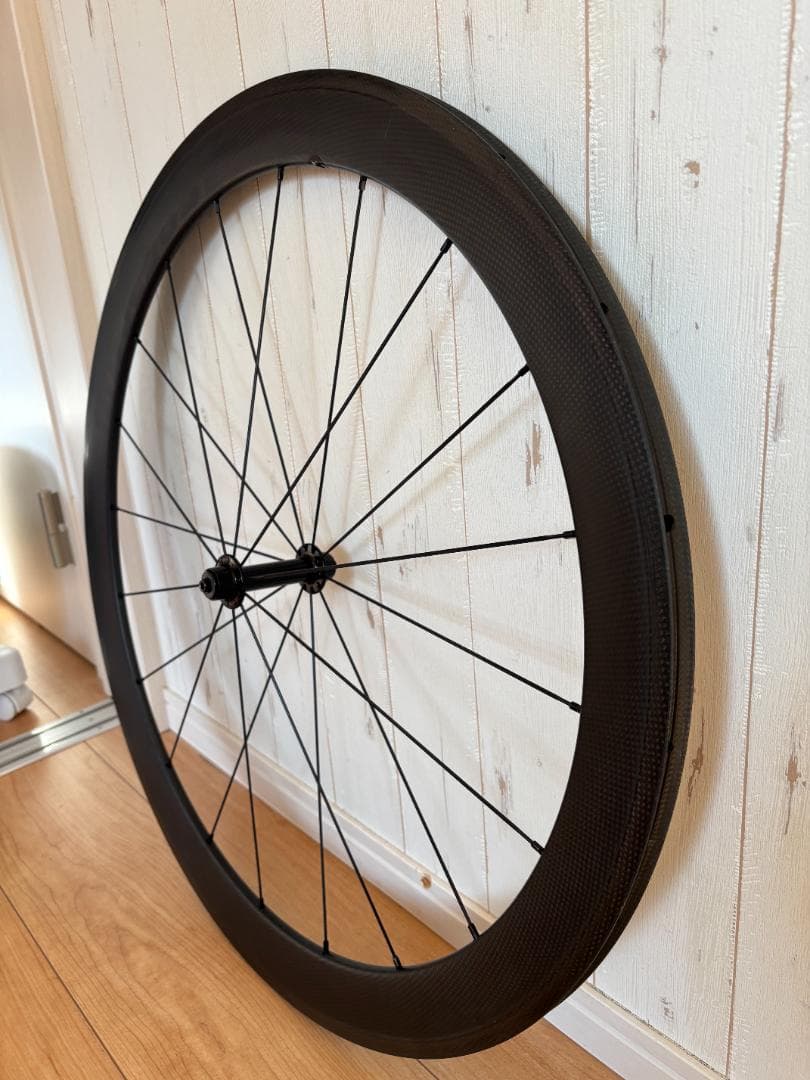 50mm カーボンチューブラーホイール 700C シマノ10速・11速