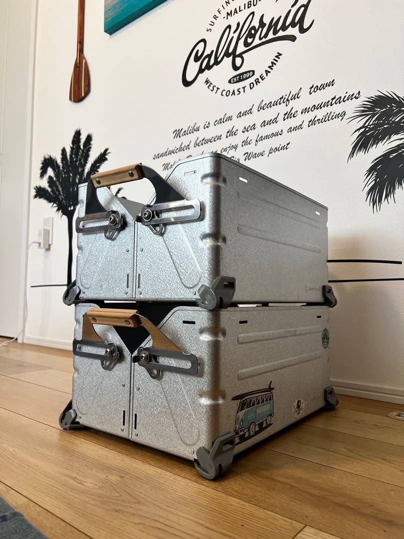 シェルフコンテナ 25 スノーピーク　 peak シェルコン　2個セット