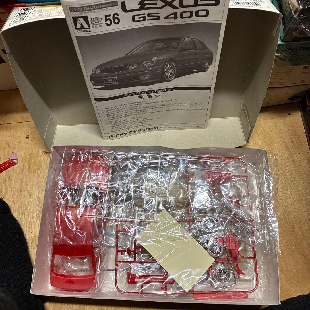 青島LEXUS GS 400 プラモデル絶版