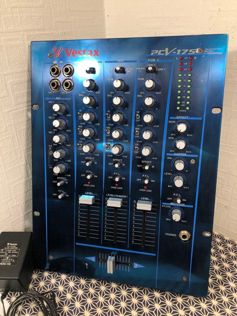 VESTAX ベスタクス　PCV-175 フェーダーメンテナンス