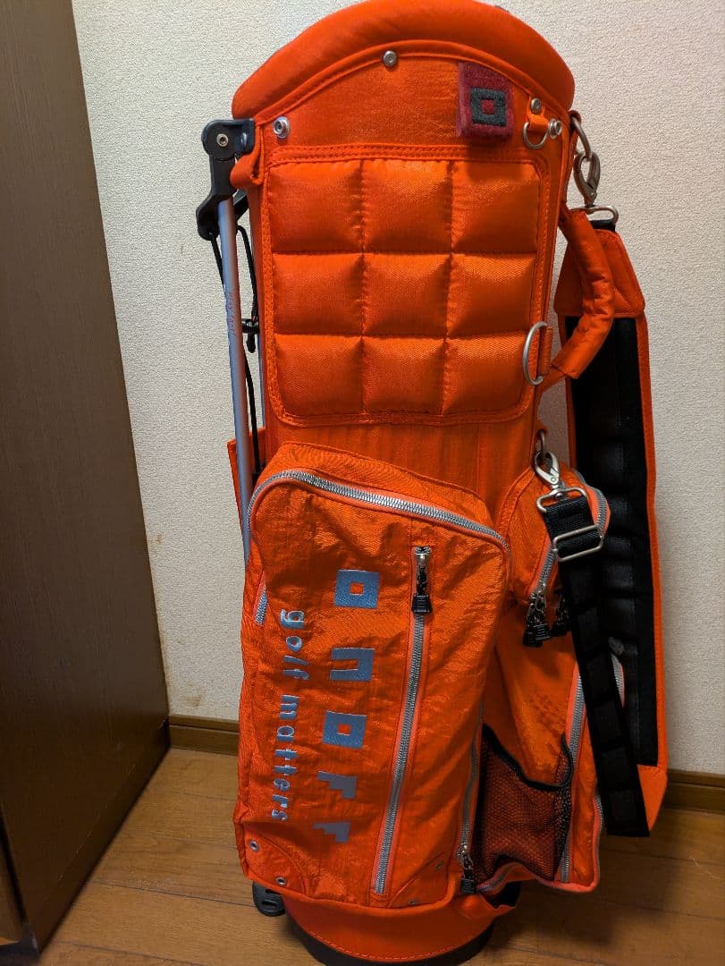廃盤人気商品　オノフ キャディバッグ オレンジ色