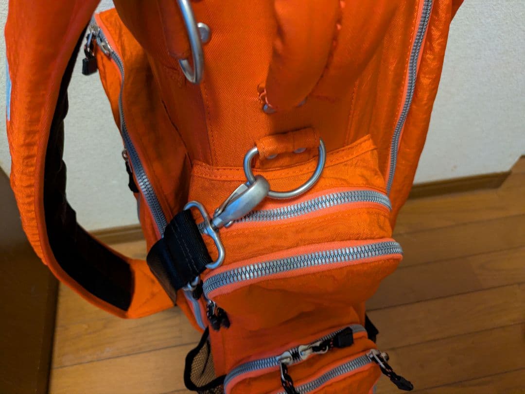 廃盤人気商品　オノフ キャディバッグ オレンジ色