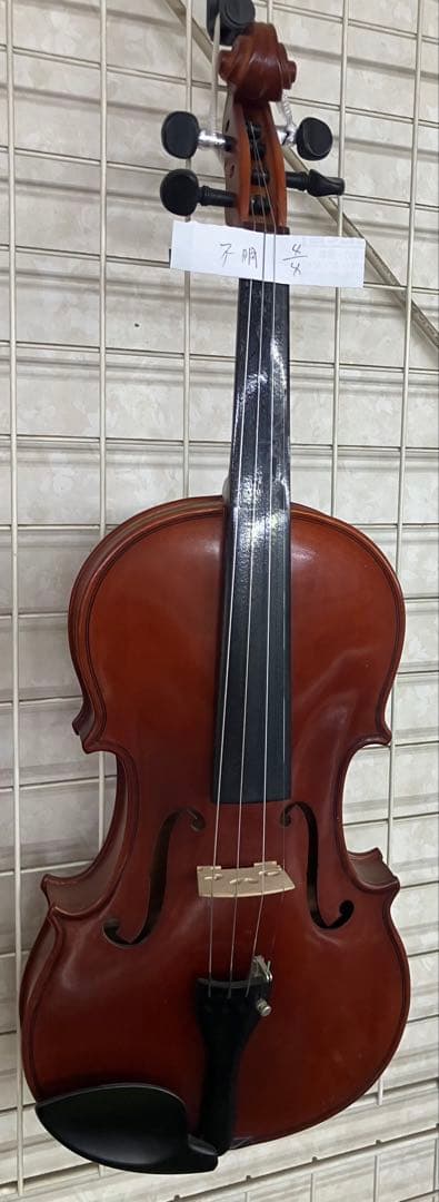 ヴァイオリン4/4 メーカー不明 大人用 練習用に如何でしょうか。