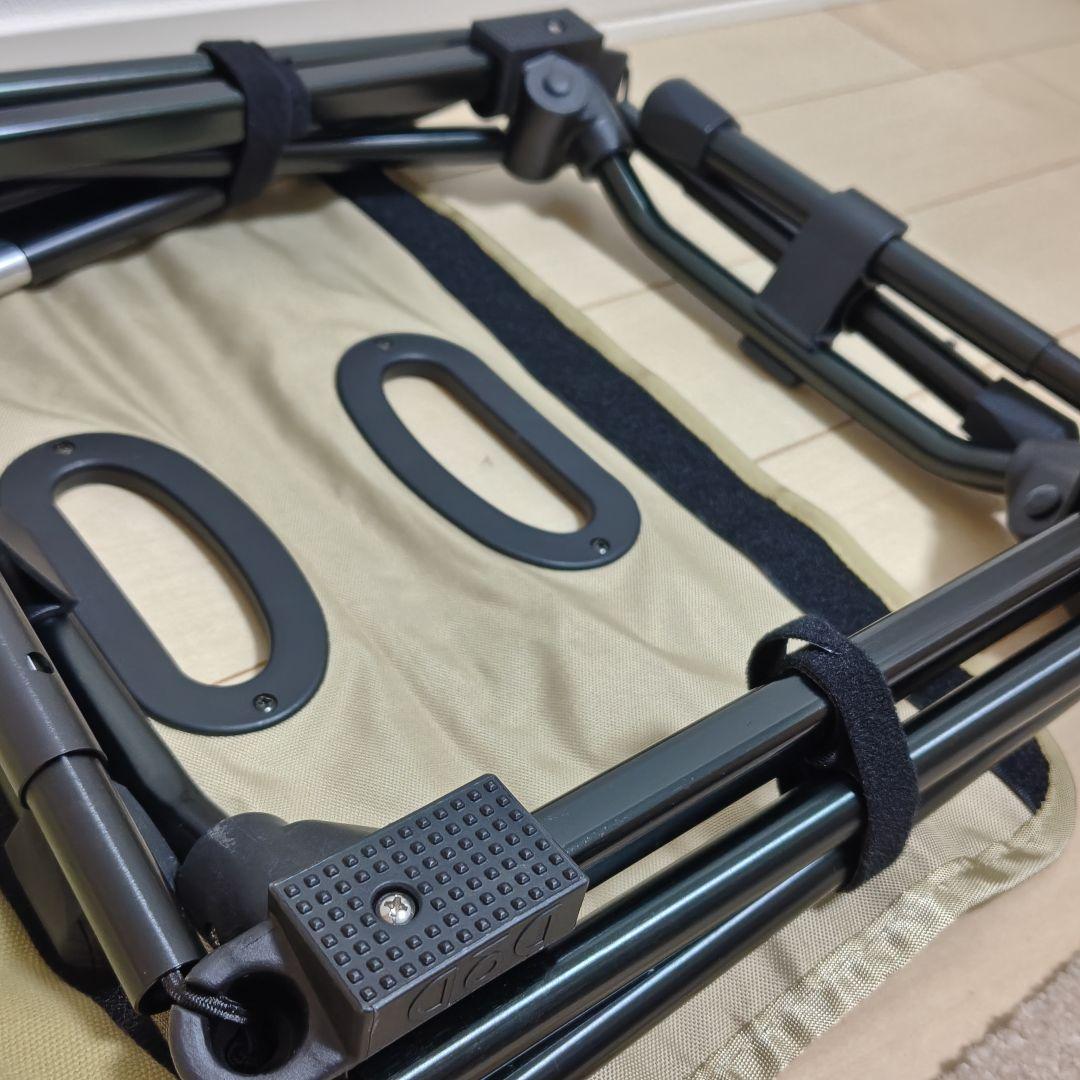 【2脚セット・新品同様】DOD スゴイッス アウトドアチェア（タン）