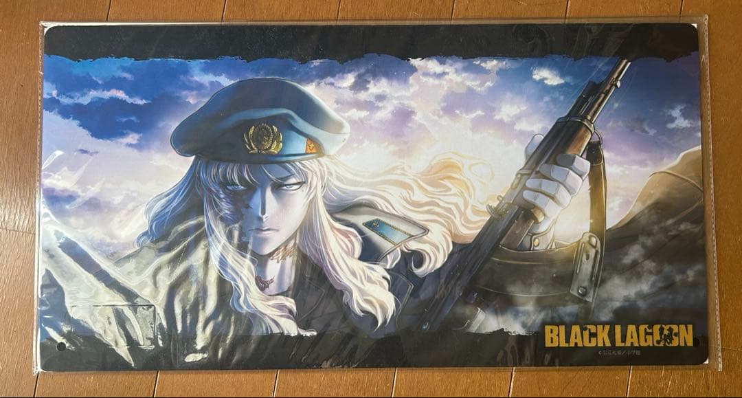 【新品】ブラックラグーン　ファイナルドロー賞バラライカ　ラストワン　プレイマット
