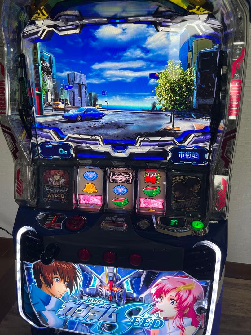 送料無料！ガンダムSEED 6号機　スマスロ スロット 実機 シード