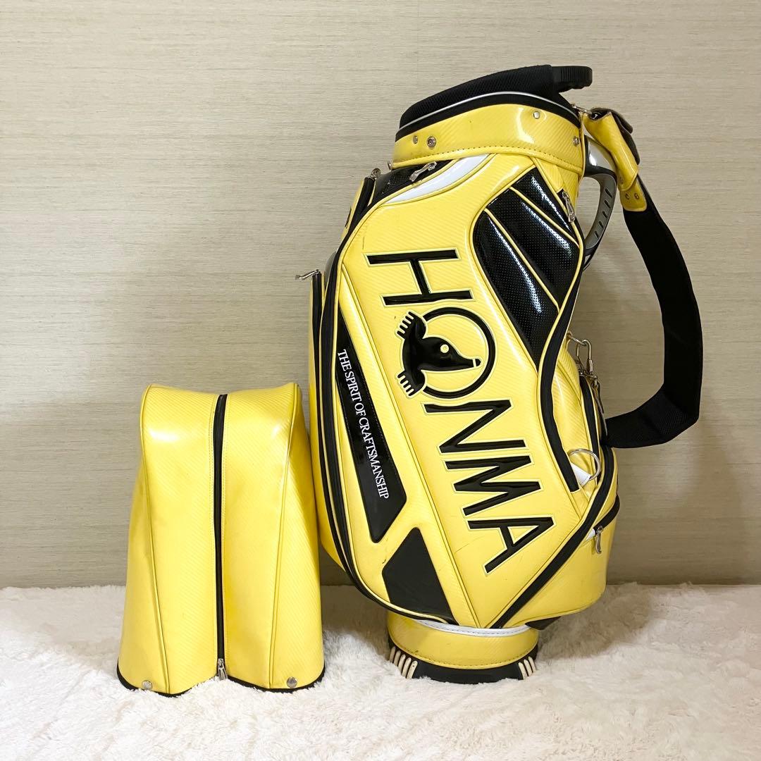 ホンマゴルフ　キャディバッグ エナメル