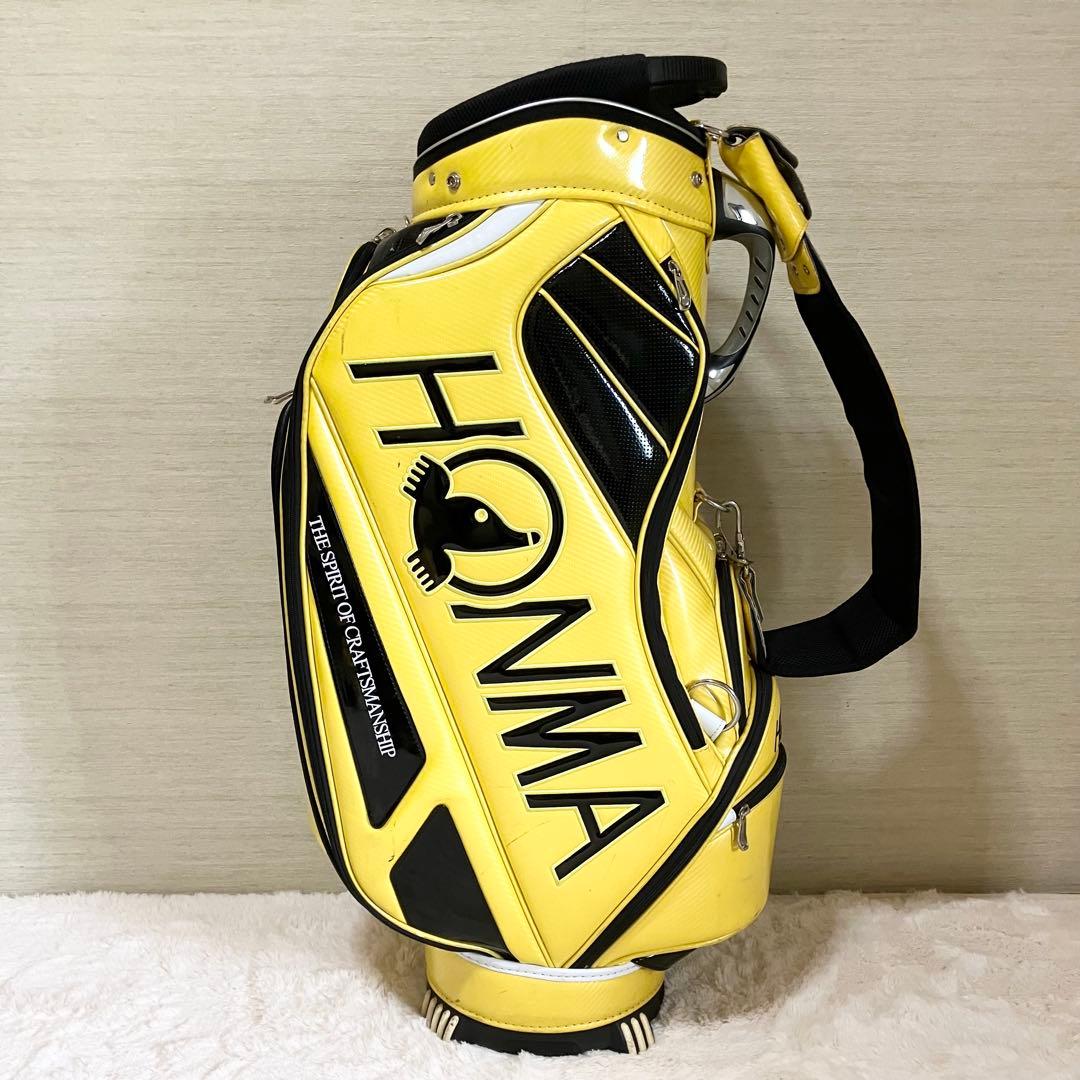 ホンマゴルフ　キャディバッグ エナメル
