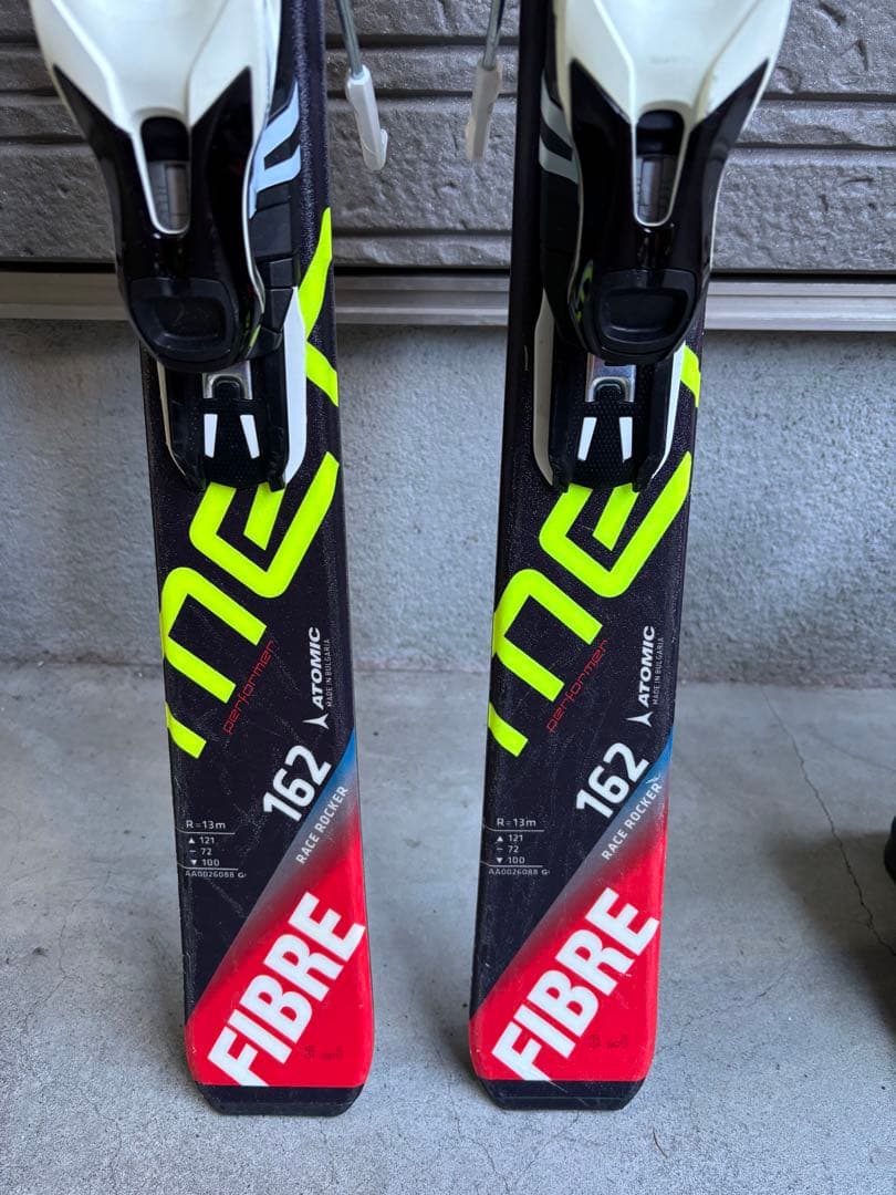 スキー板　ブーツ　アトミック　162cm カービング　ブーツ25〜26.5cm