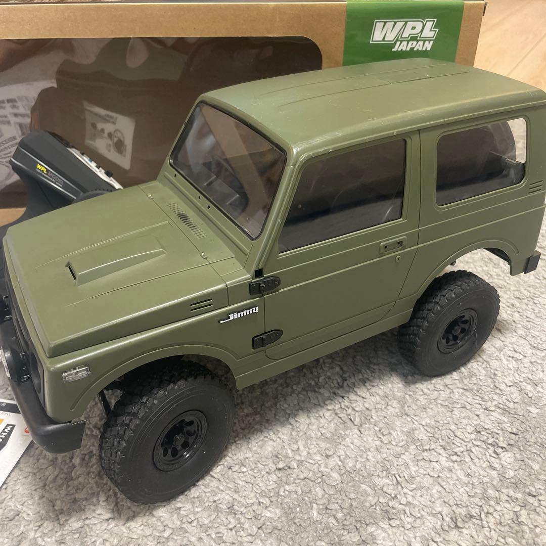 スズキ ジムニー〔JA11〕 1/10アウトドアラジコン C74 OLIVE